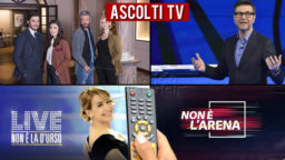 Ascolti TV domenica 11 ottobre 2020