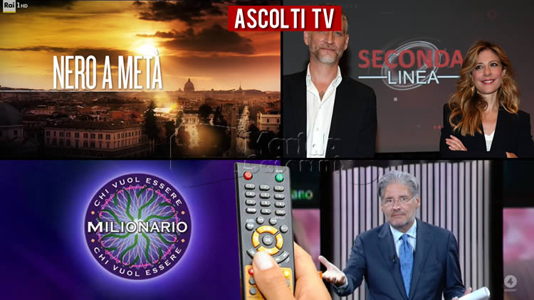 Ascolti TV giovedì 1 ottobre 2020