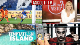 Ascolti Tv mercoledì 14 ottobre 2020