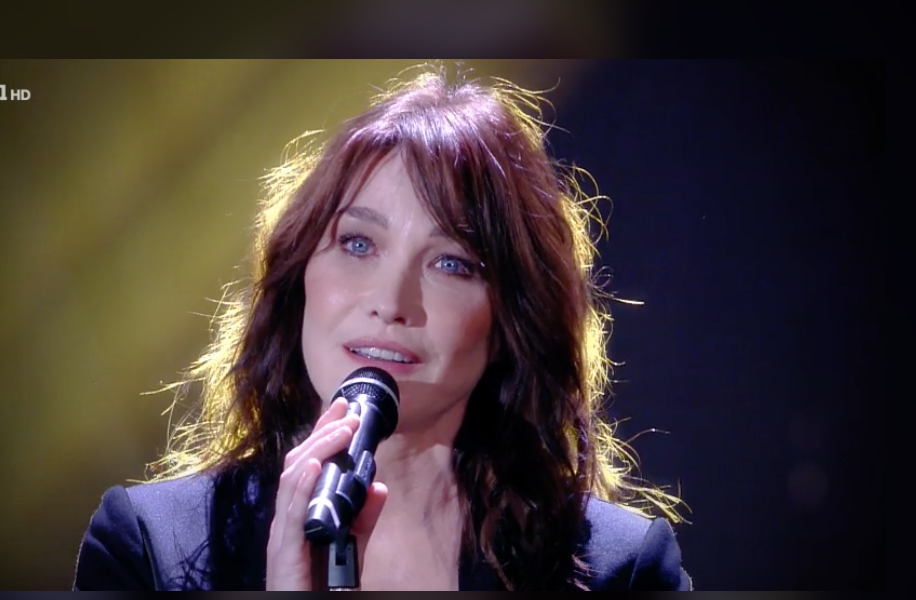 Che tempo che fa Carla Bruni ospite