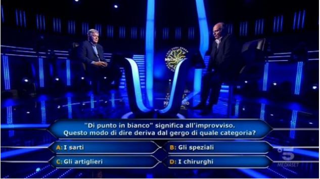 Chi vuol essere milionario 8 ottobre gioca un nuovo concorrente