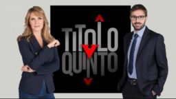 Titolo V conferenza stampa, diretta, conduttori, Rai 3, quando inizia