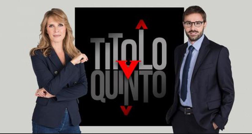 Titolo V conferenza stampa, diretta, conduttori, Rai 3, quando inizia