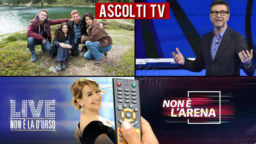 Ascolti TV domenica 22 novembre 2020