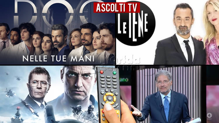 Ascolti TV giovedì 19 novembre 2020