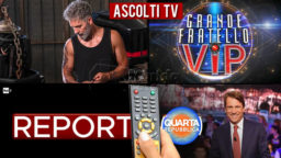 Ascolti TV lunedì 16 novembre 2020