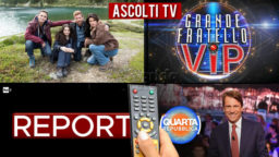 Ascolti TV lunedì 23 novembre 2020