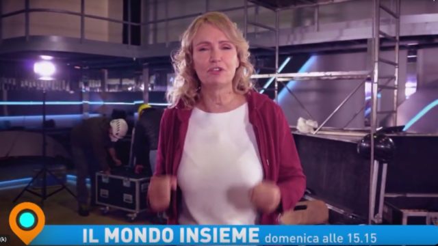 Il mondo insieme Tv2000 la Colò in studio