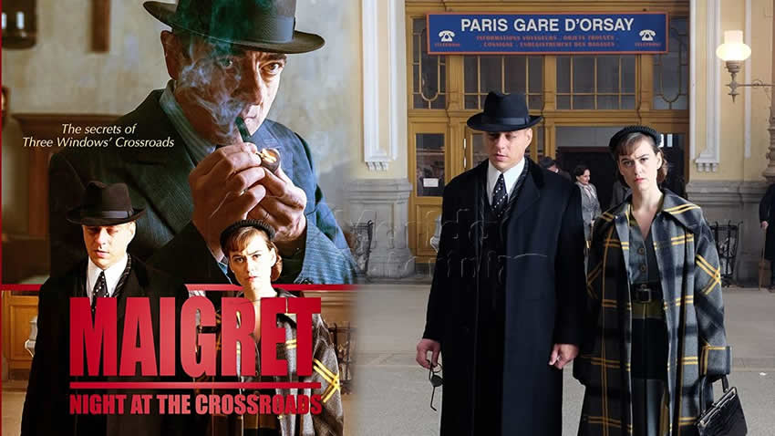 Maigret Il crocevia delle tre vedove film Paramount Network