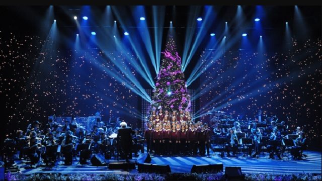 concerto di natale 2020 palco