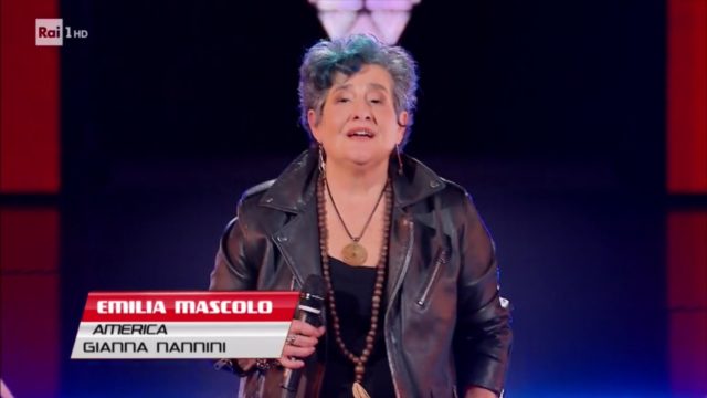 the voice senior 11 dicembre emilia