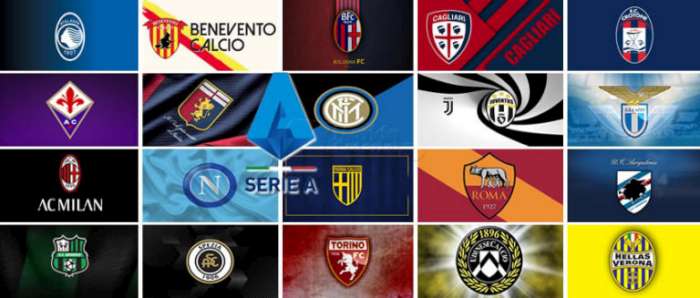 Serie A 18a giornata di Campionato