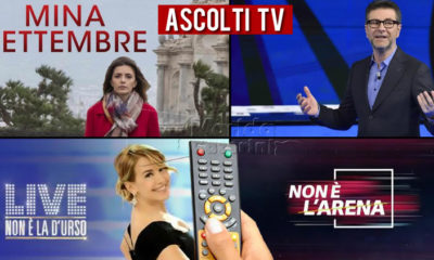 Ascolti TV domenica 14 febbraio 2021