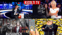 Ascolti TV sabato 6 febbraio 2021