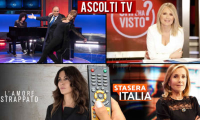 Ascolti Tv mercoledì 17 febbraio 2021