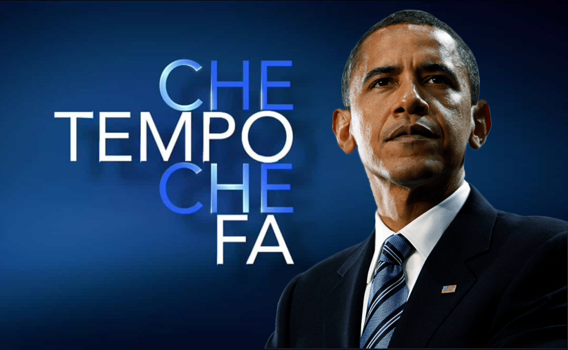 Che tempo che fa intervista Barack Obama