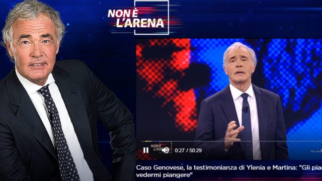 Non è L'Arena 14 febbraio Massimo Giletti