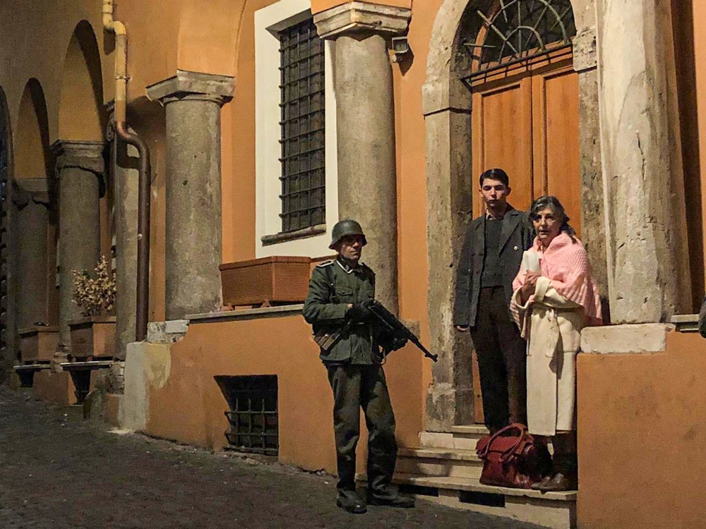 Un cielo stellato sopra il Ghetto di Roma film attori