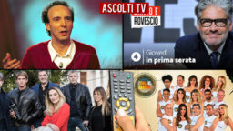 Ascolti TV giovedì 25 marzo 2021