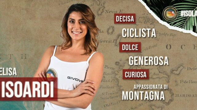 Isola dei famosi 2021 concorrenti Elisa Isoardi