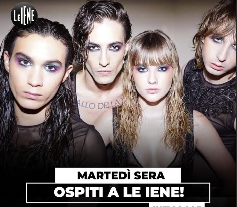 Le iene 9 marzo Maneskin