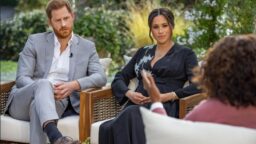 Oprah with Harry and Meghan -