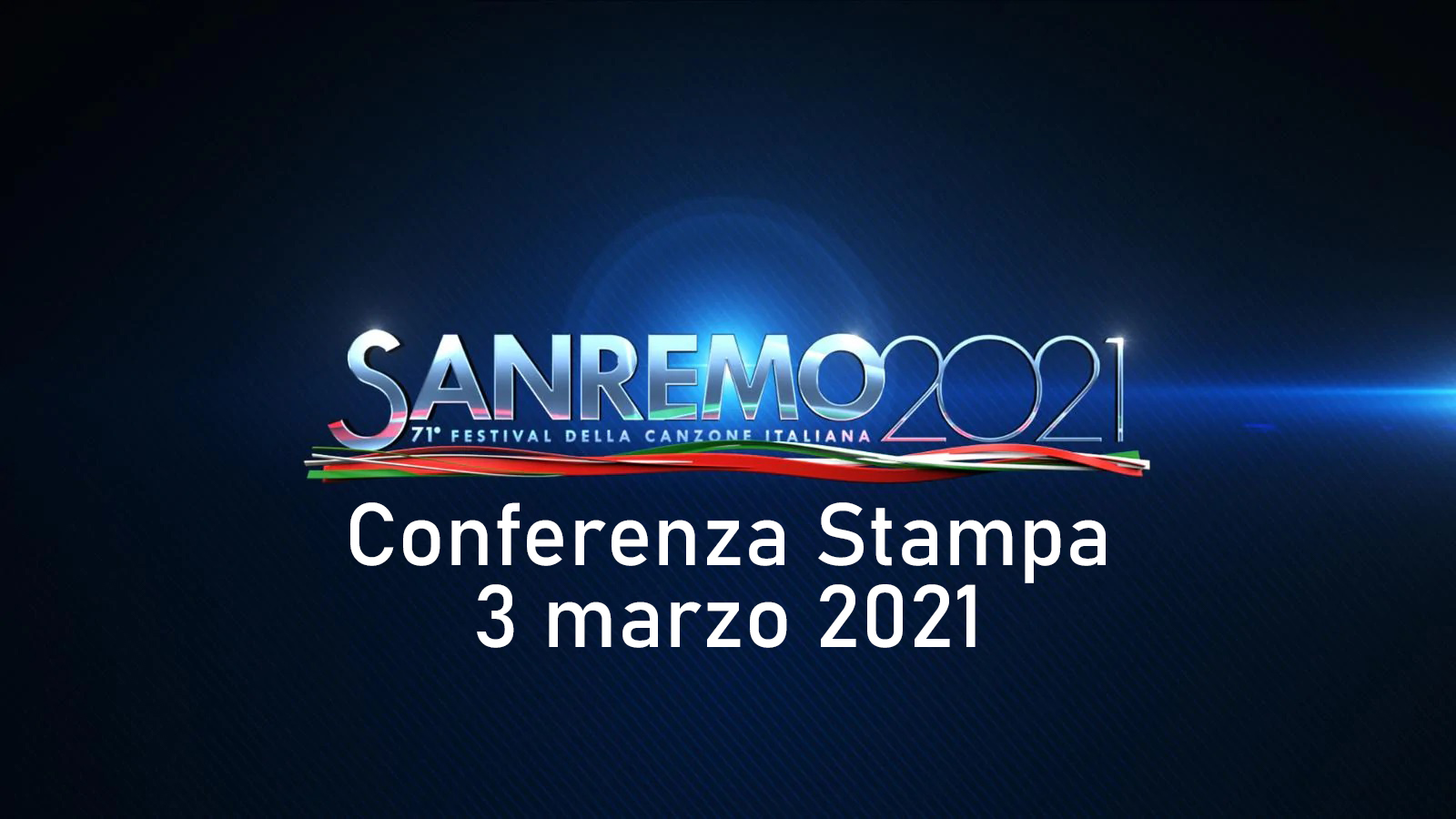 Sanremo 2021 conferenza stampa 3 marzo