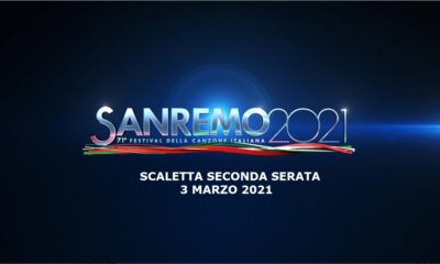 Sanremo 2021 scaletta 3 marzo Rai 1