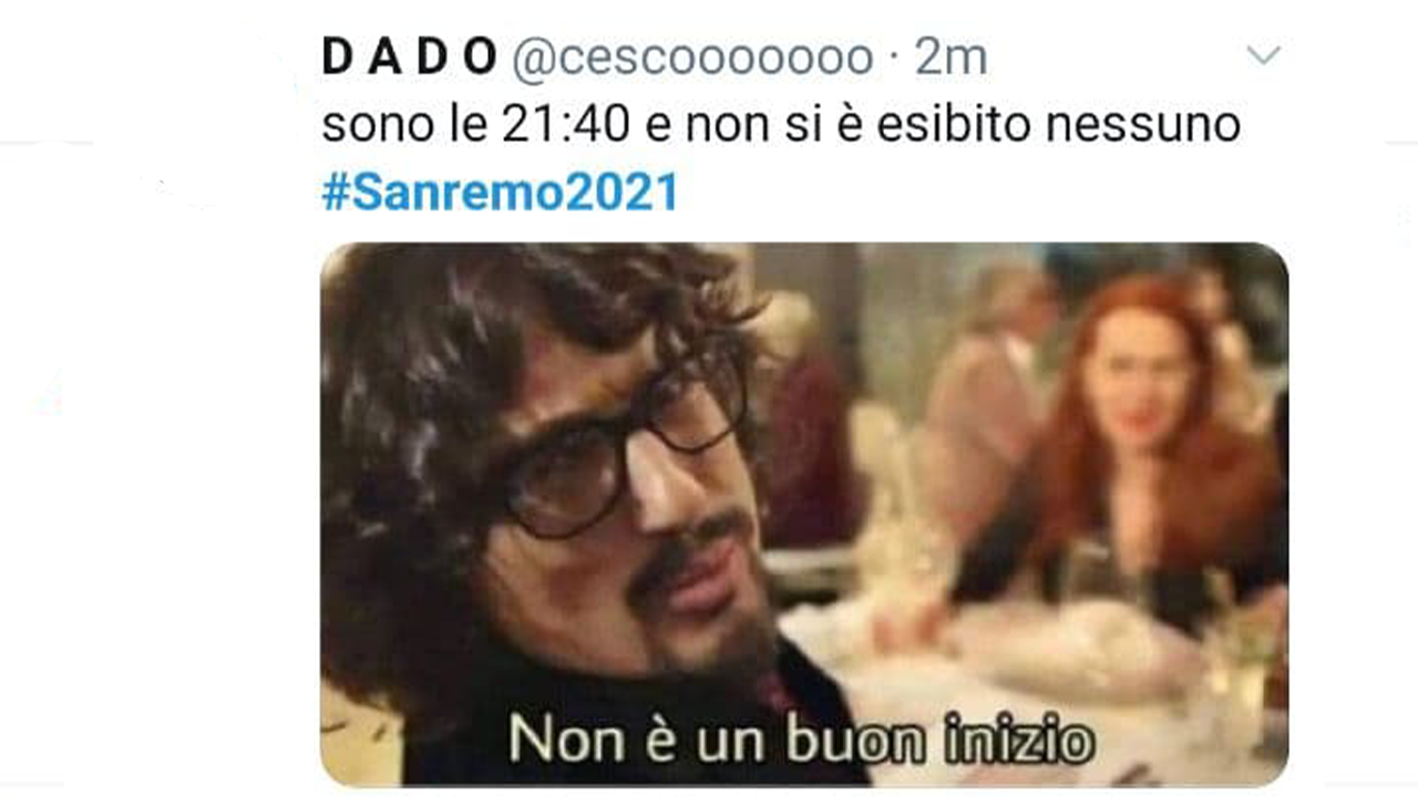 Sanremo 2021 social
