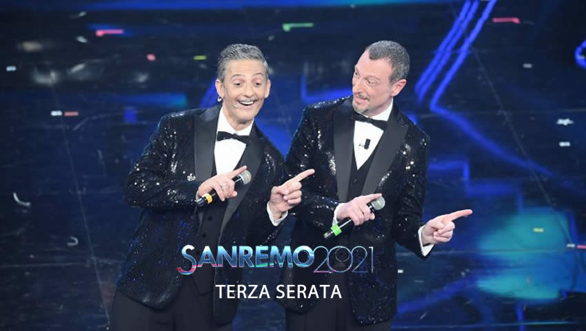 Terza serata Sanremo 2021 diretta