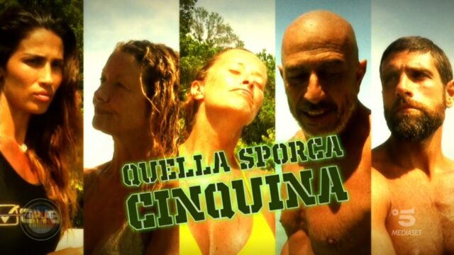 Isola dei Famosi 2021 diretta 22 aprile quella sporca cinquina