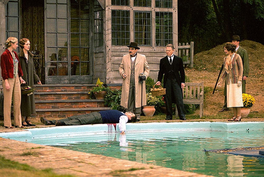 Poirot e la salma film, trama, attori, cast, finale, dove è girato, location