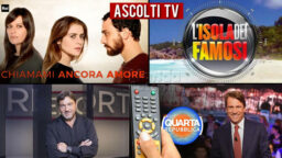 Ascolti TV lunedì 10 maggio 2021