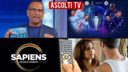 Ascolti TV sabato 29 maggio 2021