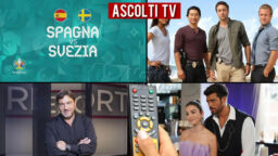 Ascolti TV lunedì 14 giugno 2021