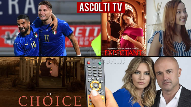 Ascolti TV venerdì 4 giugno 2021