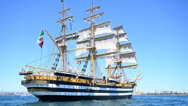 Linea Blu 5 giuno Rai 1 Amerigo Vespucci