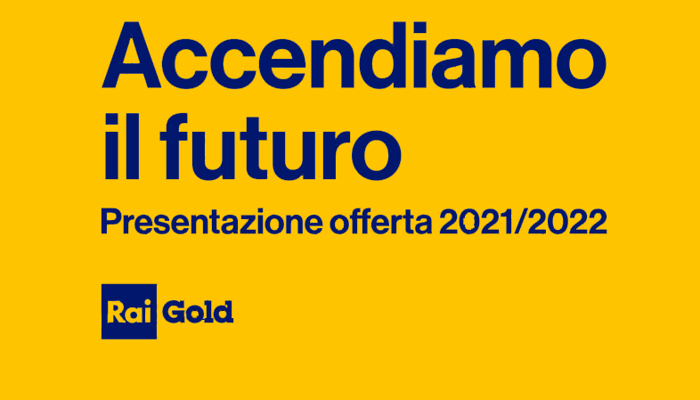 Rai Gold Palinsesto 2021/2022