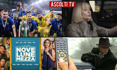 Ascolti TV giovedì 15 luglio 2021