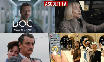 Ascolti TV giovedì 22 luglio 2021