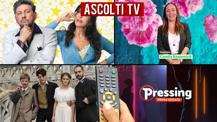 Ascolti TV domenica 22 agosto 2021