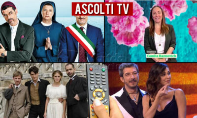 Ascolti TV domenica 8 agosto 2021