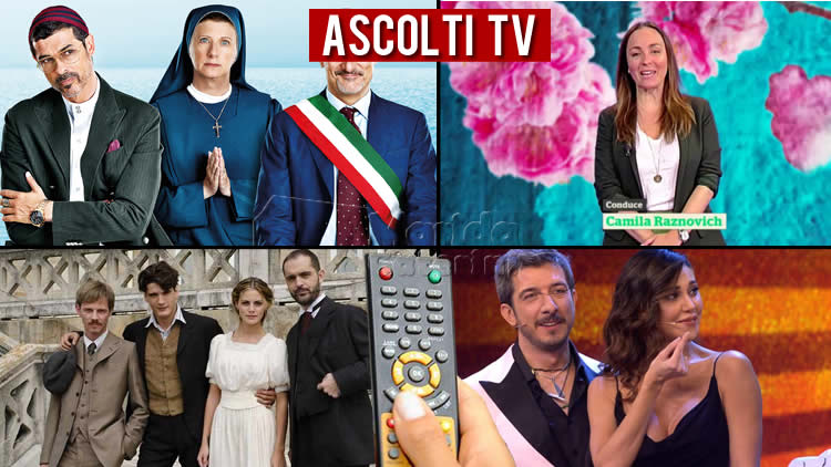 Ascolti TV domenica 8 agosto 2021