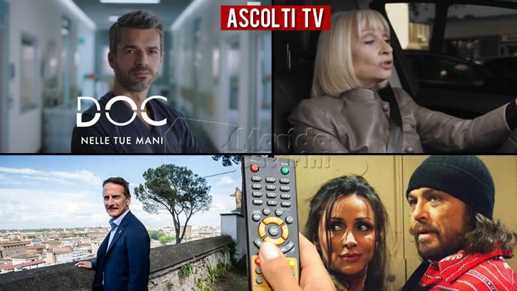 Ascolti TV giovedì 5 luglio 2021