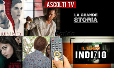 Ascolti TV venerdì 27 agosto 2021