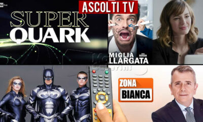 Ascolti Tv mercoledì 25 agosto 2021