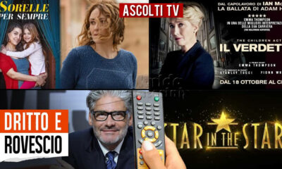 Ascolti TV giovedì 16 settembre 2021
