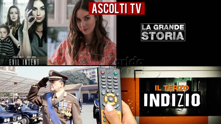 Ascolti TV venerdì 3 settembre 2021