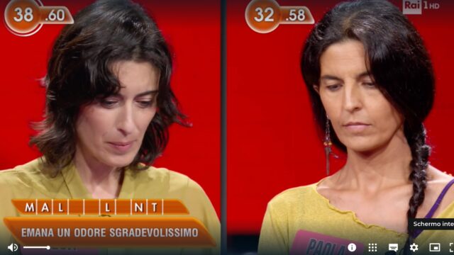 L'Eredità Rai 1 Olga Paola 