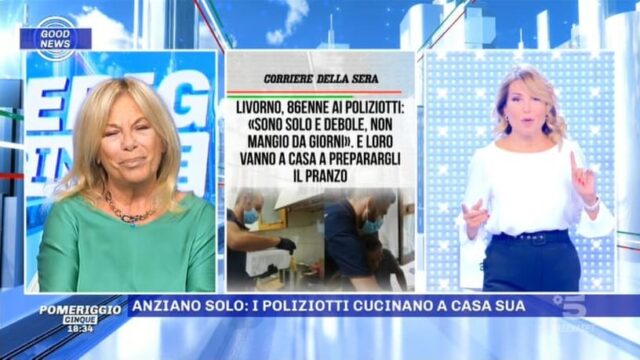 Pomeriggio Cinque 6 settembre good news